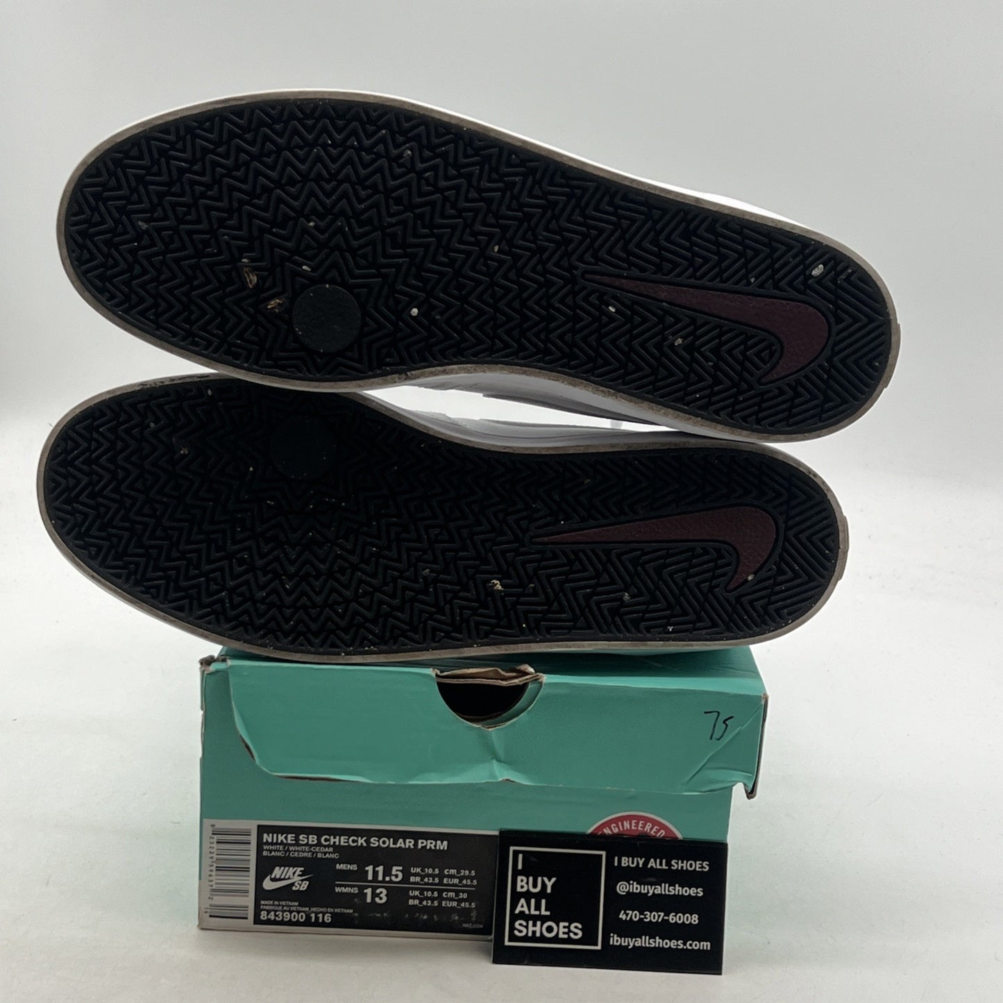Size 11.5 - Nike SB Check Solar PRM (834900-116)