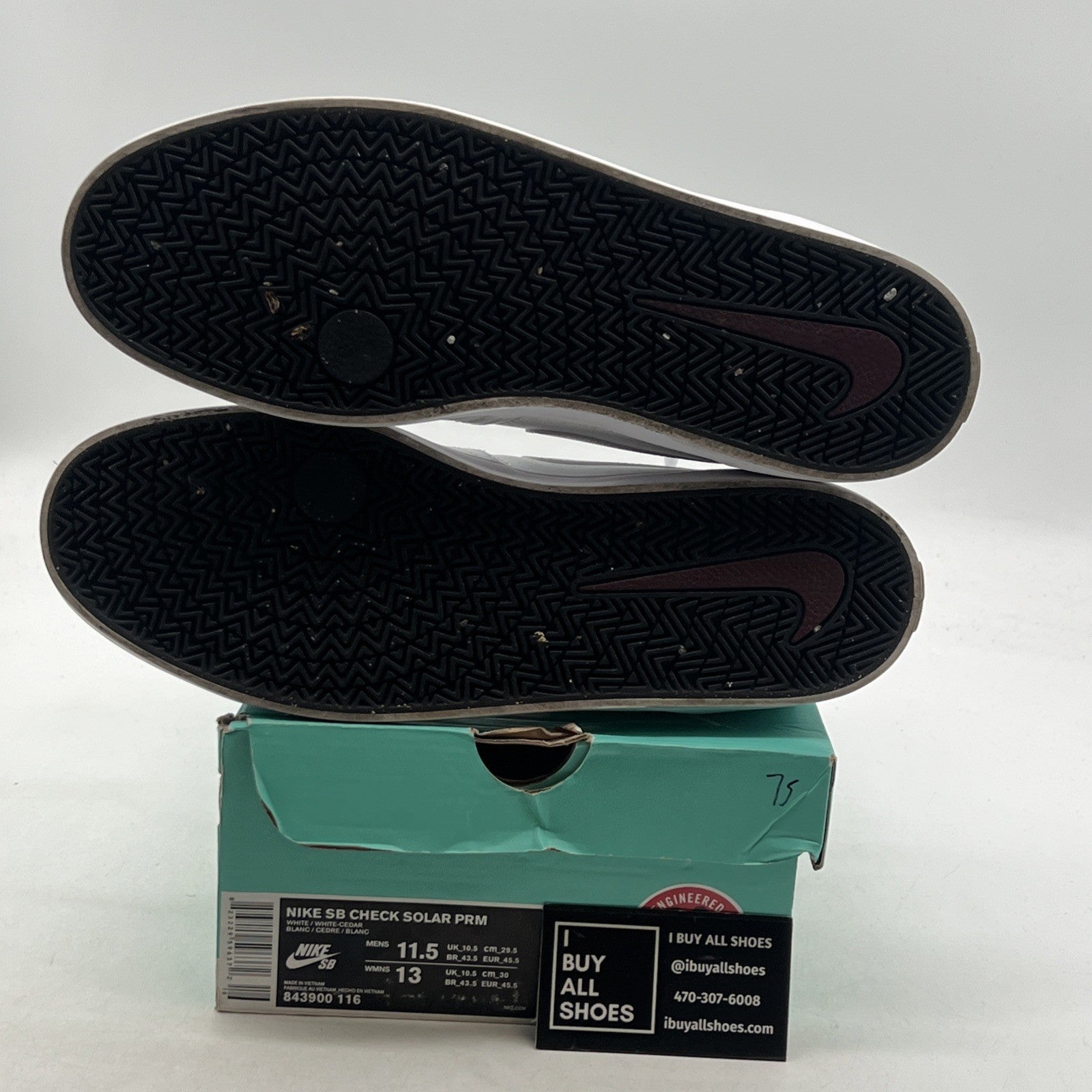 Size 11.5 - Nike SB Check Solar PRM (834900-116)