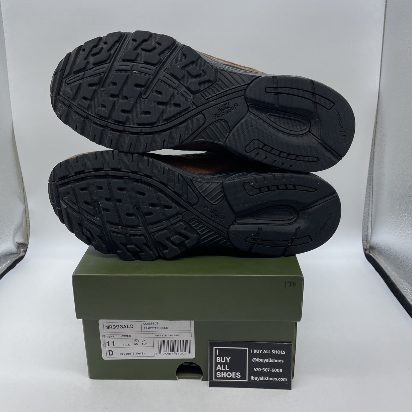Size 11 - Aimé Leon Dore x New Balance 993 Made in USA Beef &Broccoli (MR993ALD)