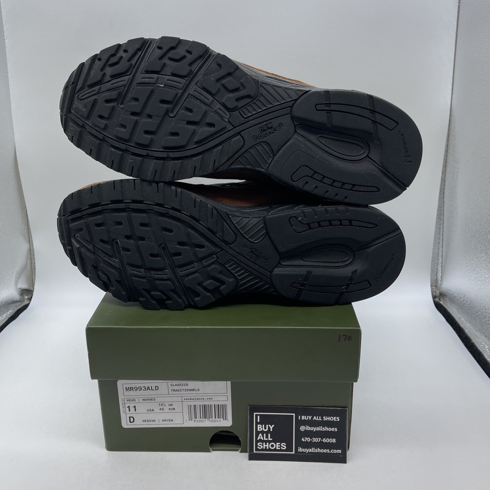 Size 11 - Aimé Leon Dore x New Balance 993 Made in USA Beef &Broccoli (MR993ALD)