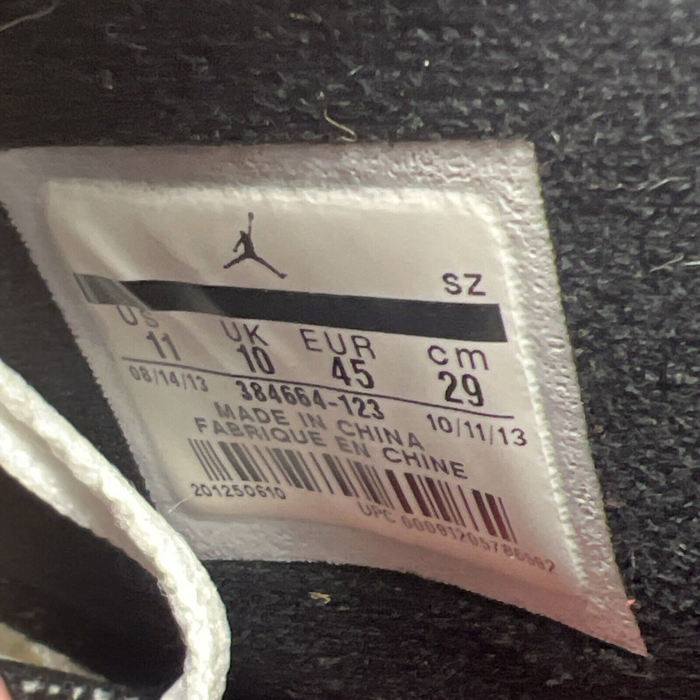 Size 12 - Air Jordan 6 Retro White Infrared 2014 White Black  (384664-123)