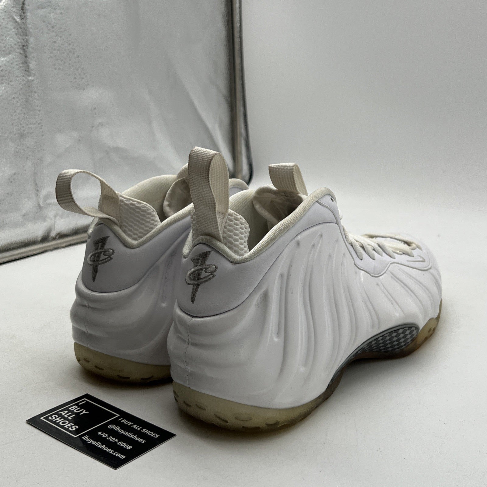 Size 13 - Nike Air Foamposite One White-Out (314996-100)