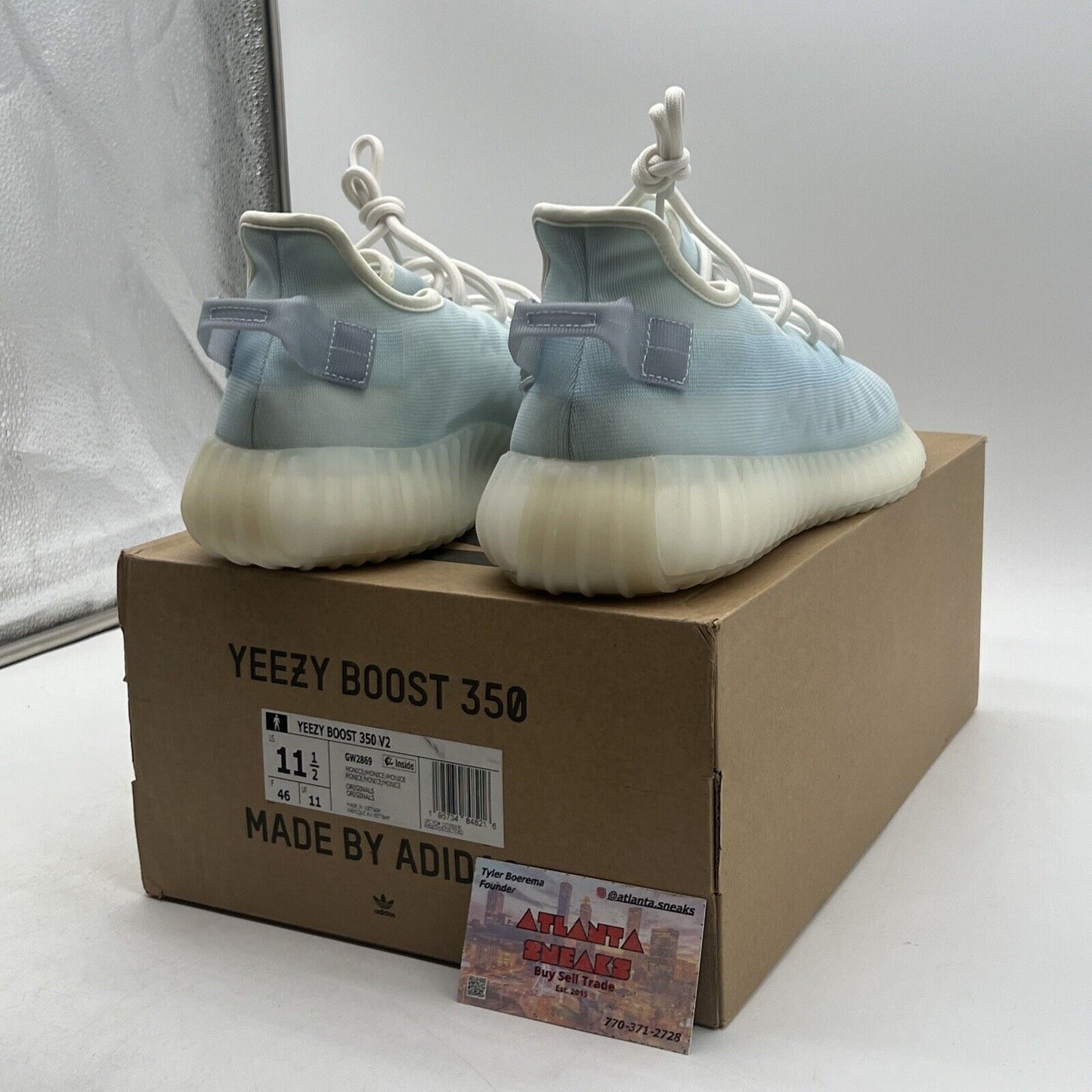 Size 11.5 - adidas Yeezy Boost 350 V2 Mono Ice (GW2869)