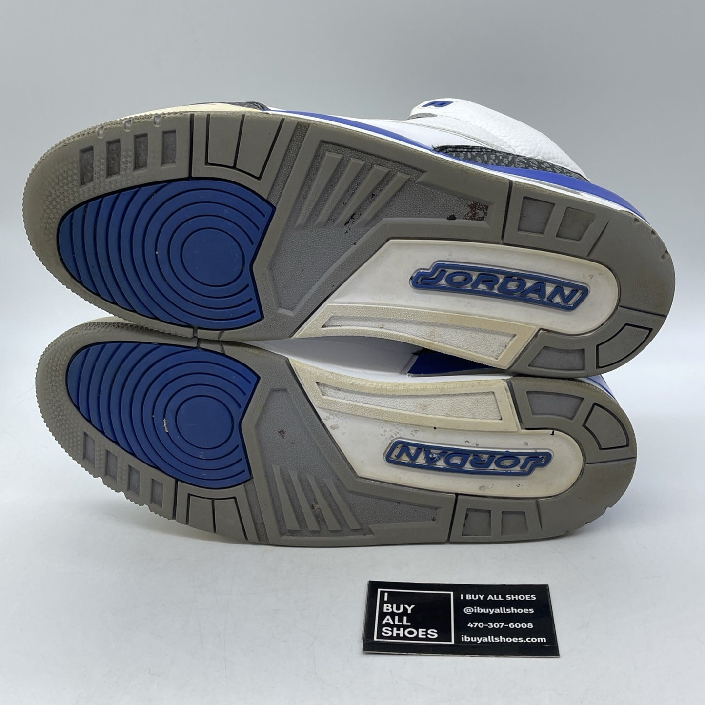 Size 12 - Air Jordan 3 Retro Mid Racer Blue Grey White Suede (CT8532-145)