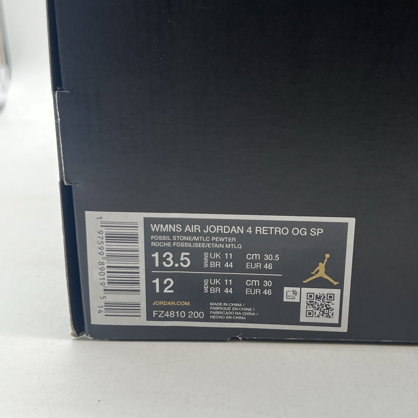 Size 13.5 - A Ma Maniére x Air Jordan 4 Retro While You Were Sleeping W