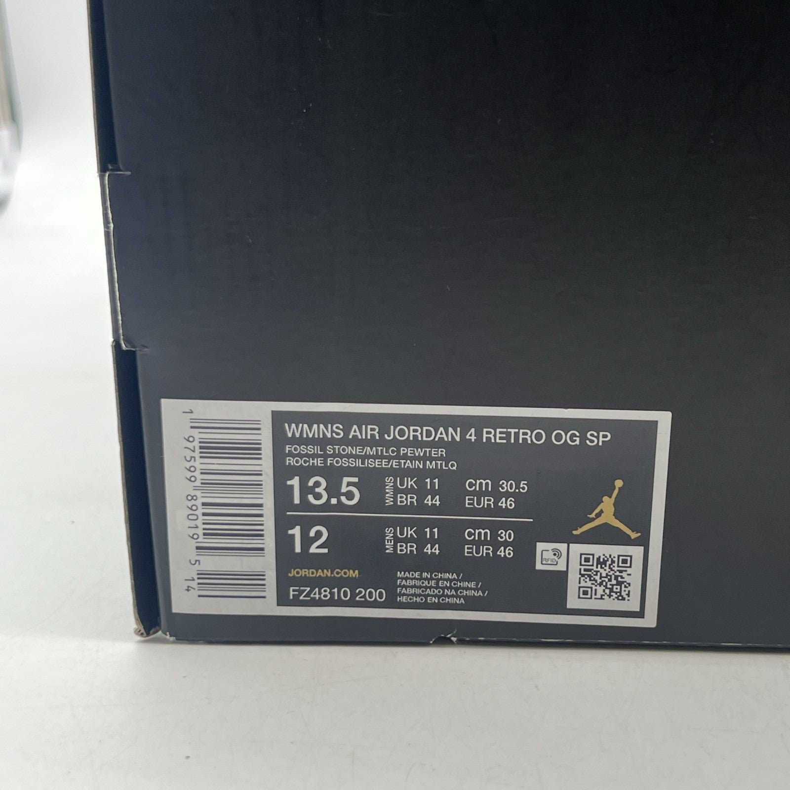 Size 13.5 - A Ma Maniére x Air Jordan 4 Retro While You Were Sleeping W