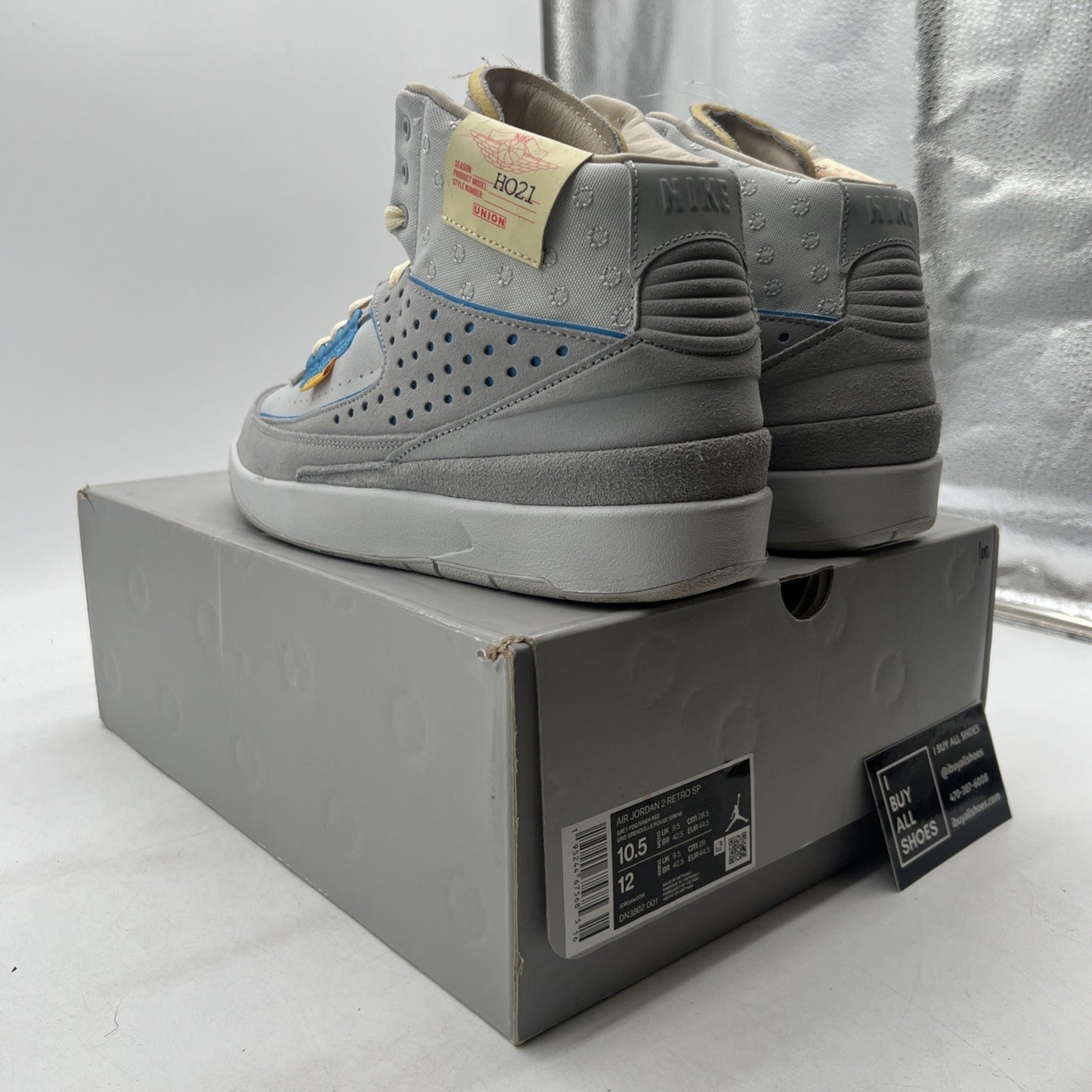 Size 10.5 - Air Jordan 2 Gray Fog 2022 (DN3802-001)