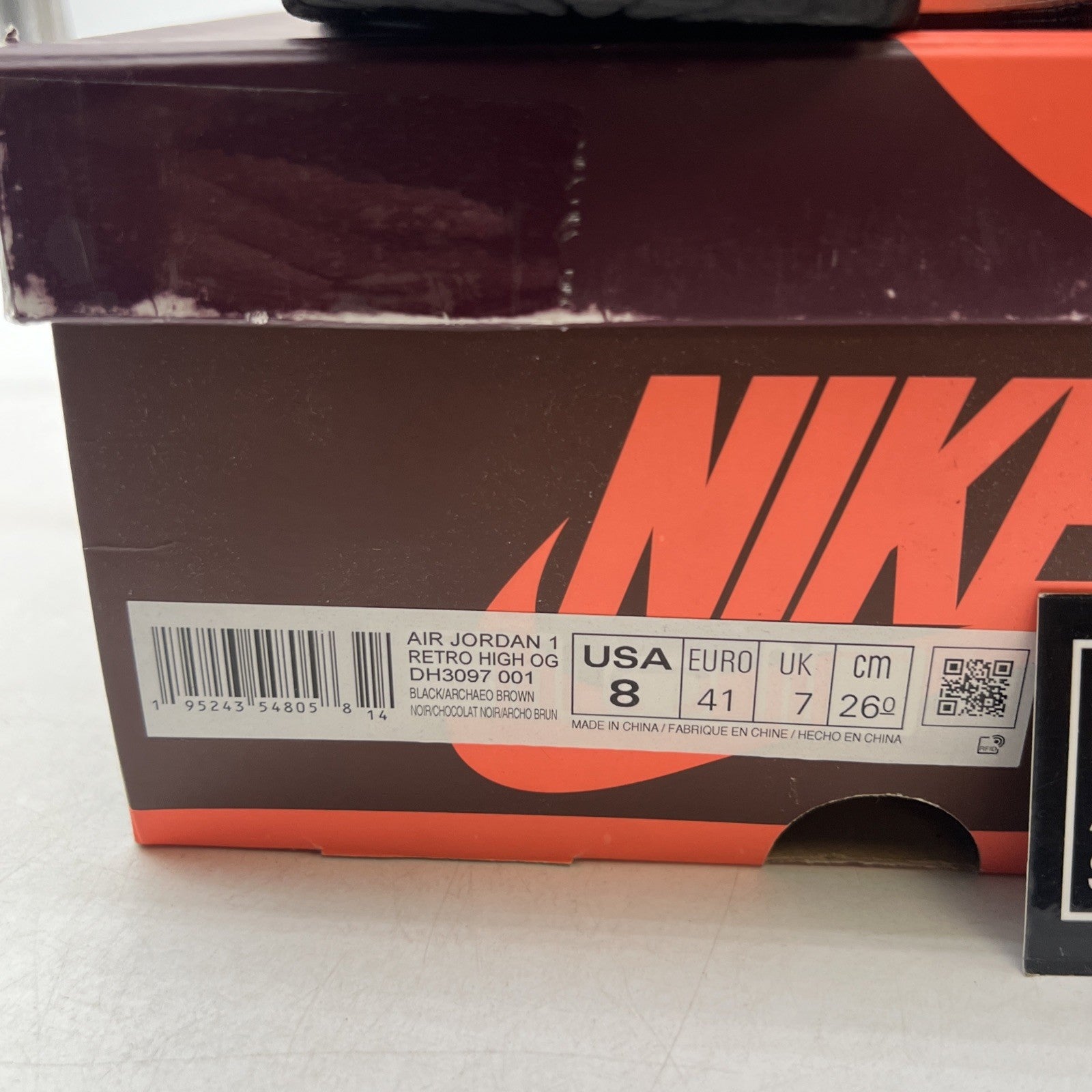 Size 8 - Air Jordan 1 High OG Crafted 2021 (DH3097-001)