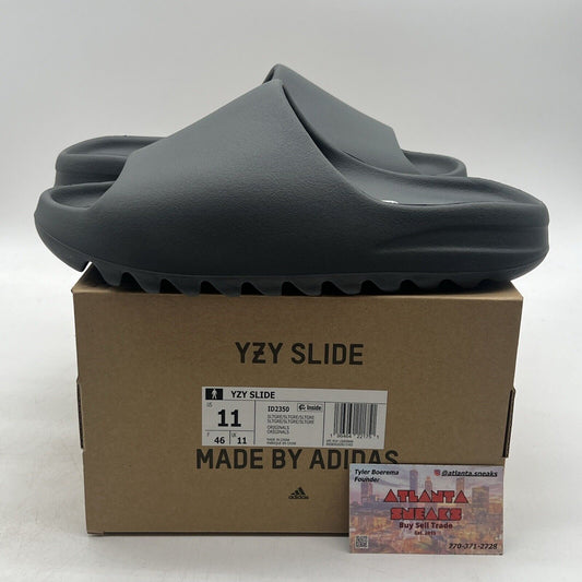 Size 11 - Adidas YZY SLIDE Slate Grey Men’s (ID2350)