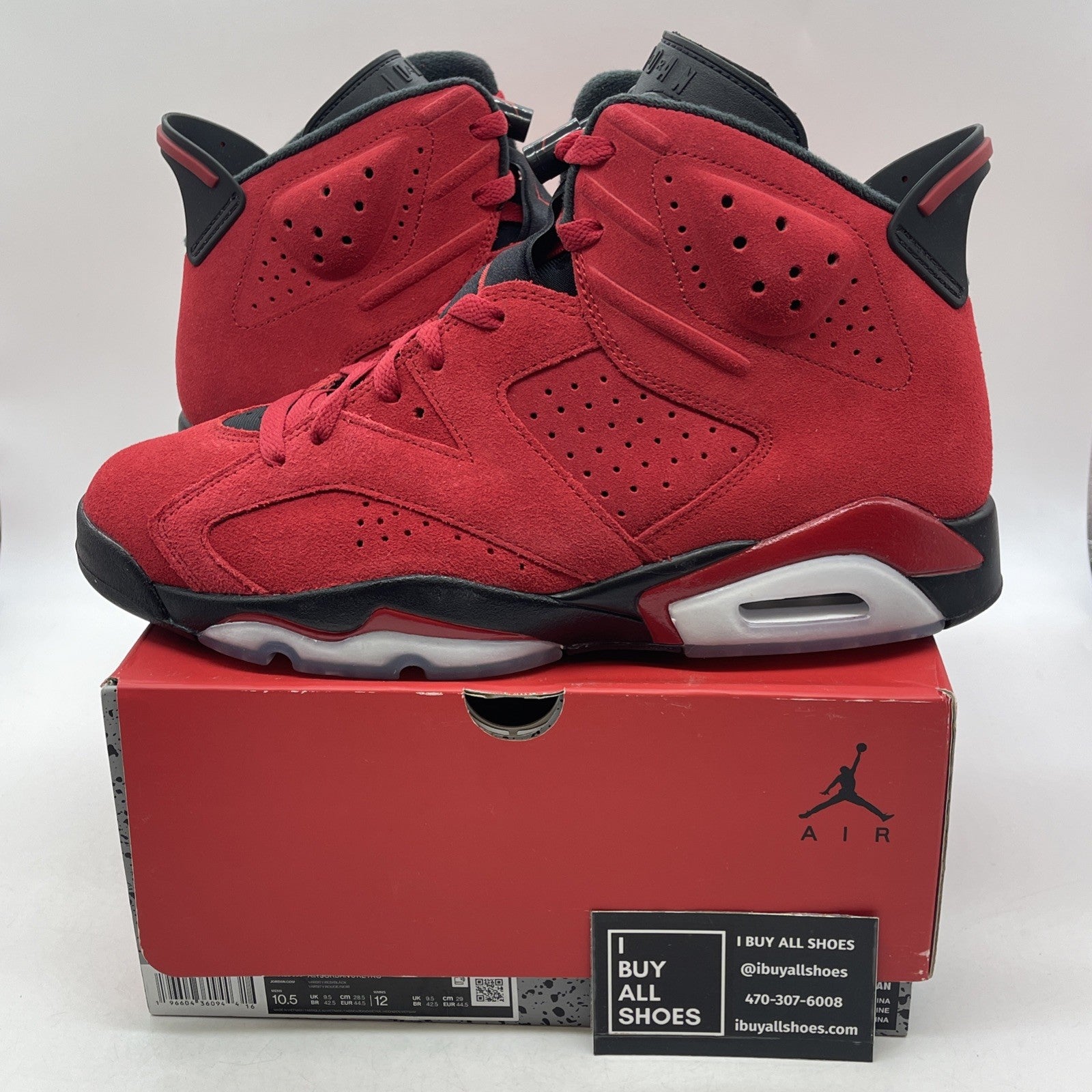 Size 10.5 - Air Jordan 6 Retro Toro Bravo (CT8529-600)