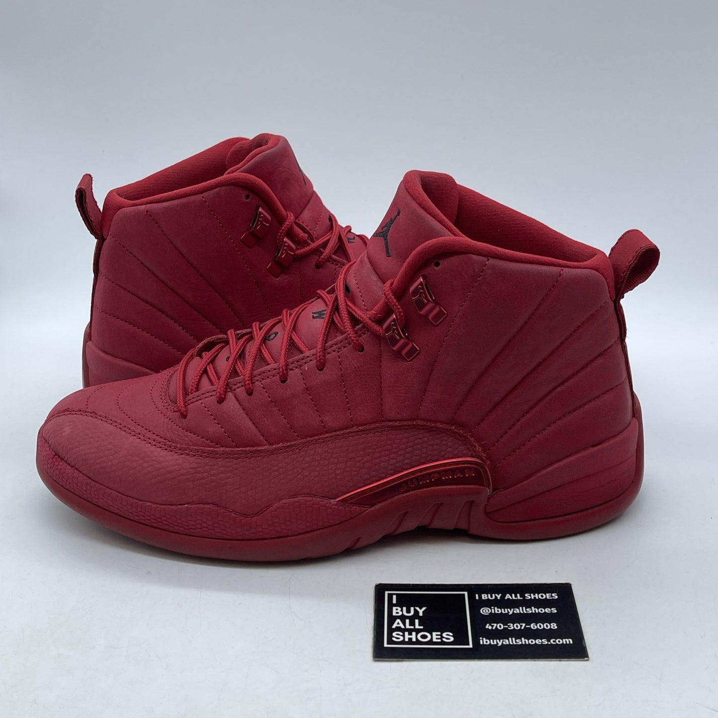 Size 10.5 - Air Jordan 12 Retro Gym Red Suede Leather (130690-601)