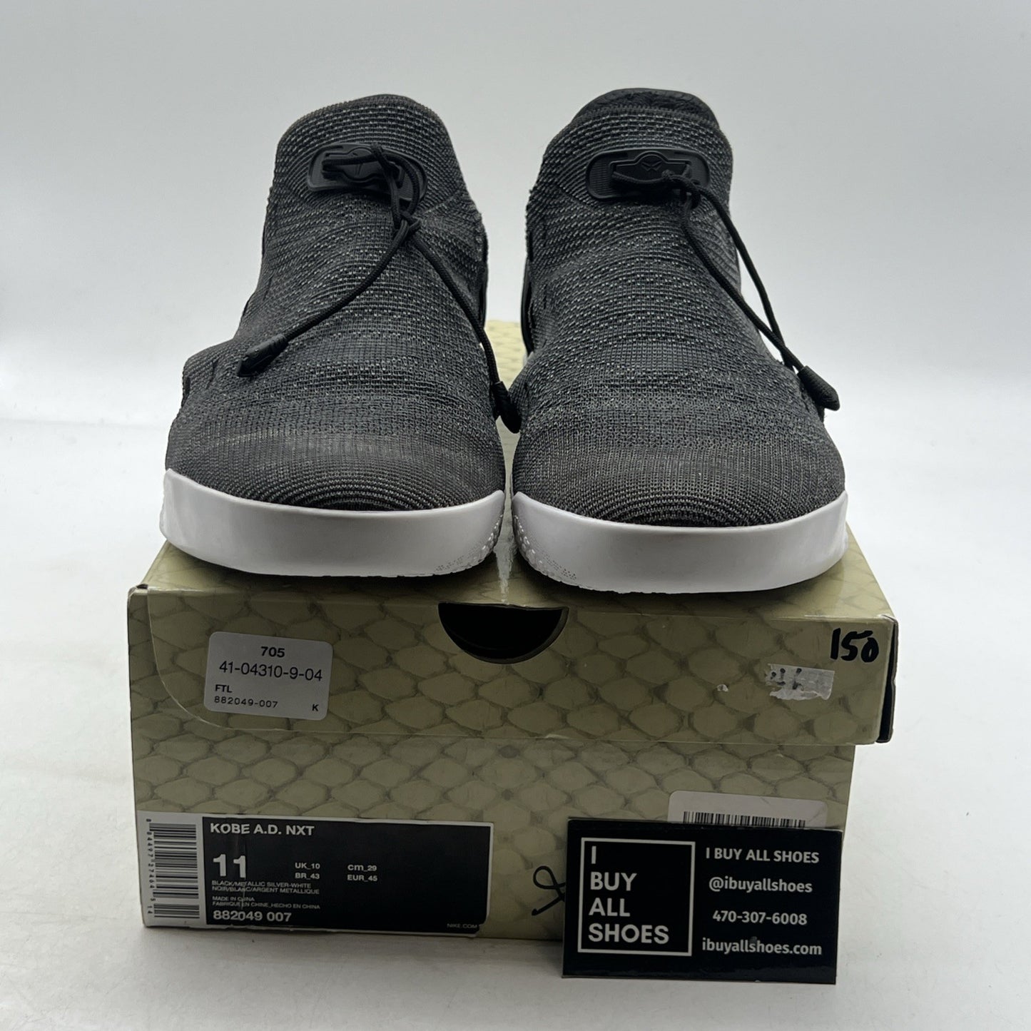 Size 11 - Nike Kobe A.D. NXT Black White (882049-007)