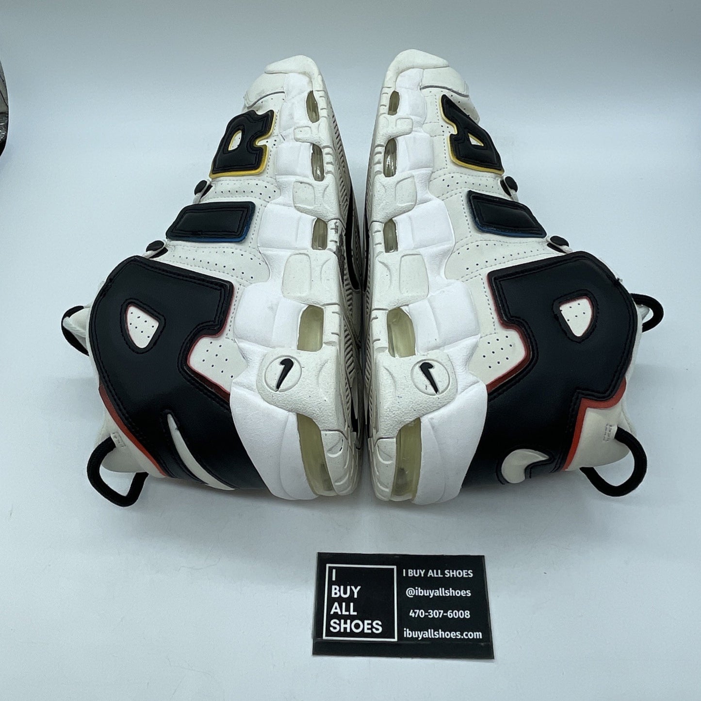 Size 10.5 - Nike Air More Uptempo '96 Primary Colors Suede Leather (DM1297-100)