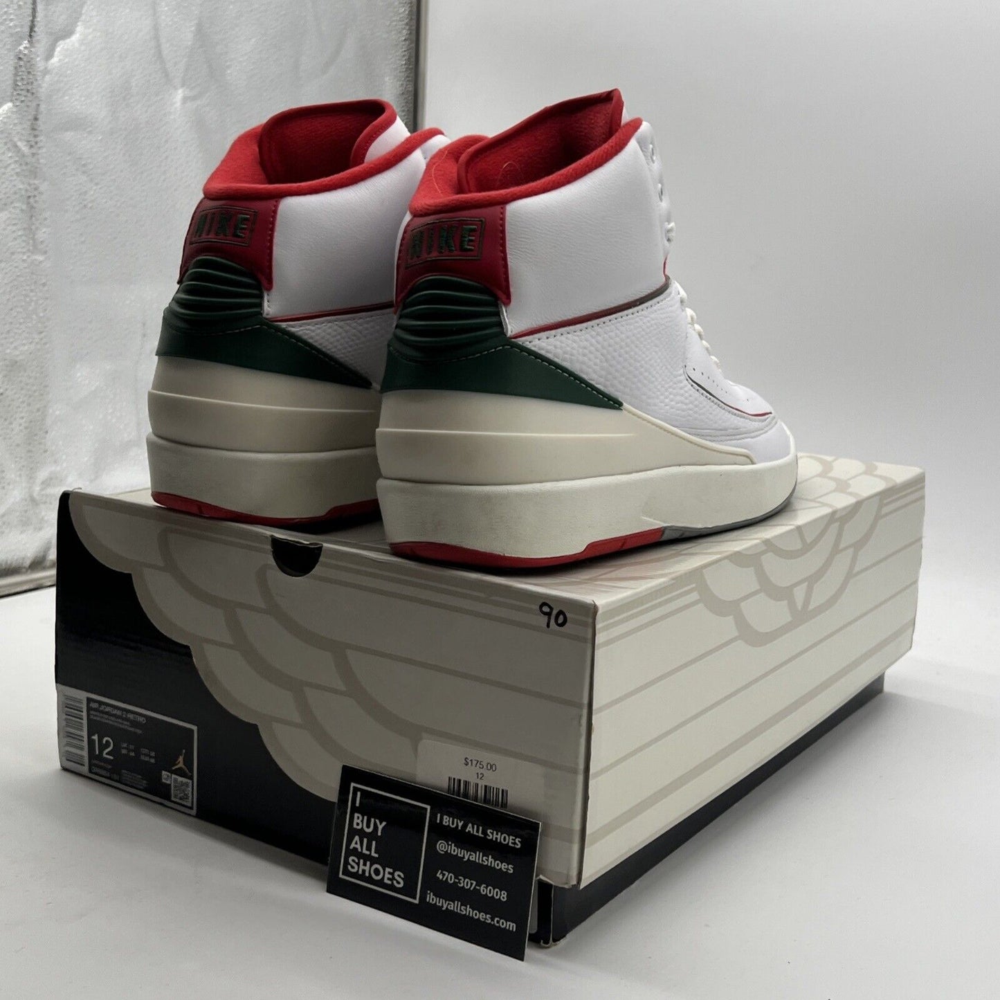 Size 12 - Air Jordan 2 Retro Origins (DR8884-101)