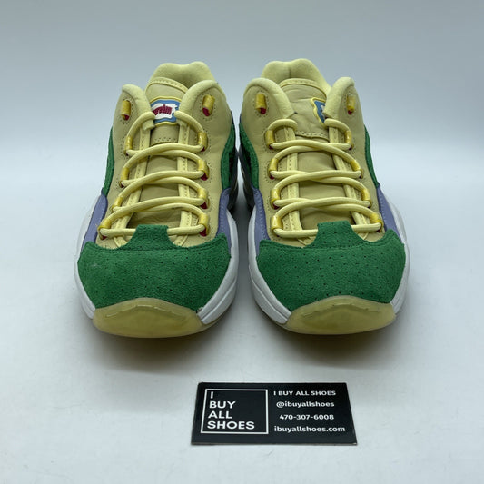 Size 9.5 - Reebok BBC Ice Cream x Question Low Yellow Lilac Glow (FZ4345)