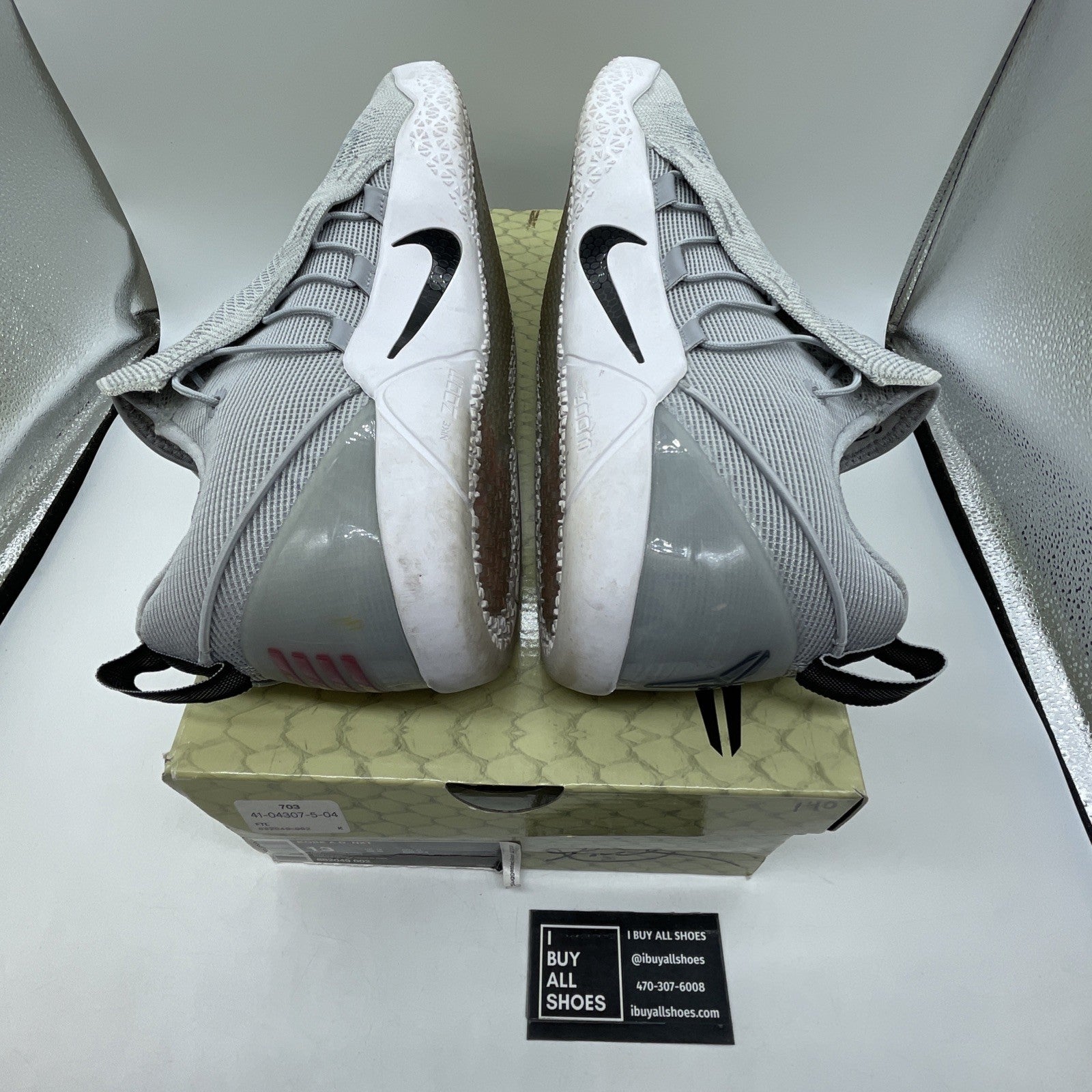 Size 13 - Nike Kobe A.D. NXT Wolf Grey (882049-002)