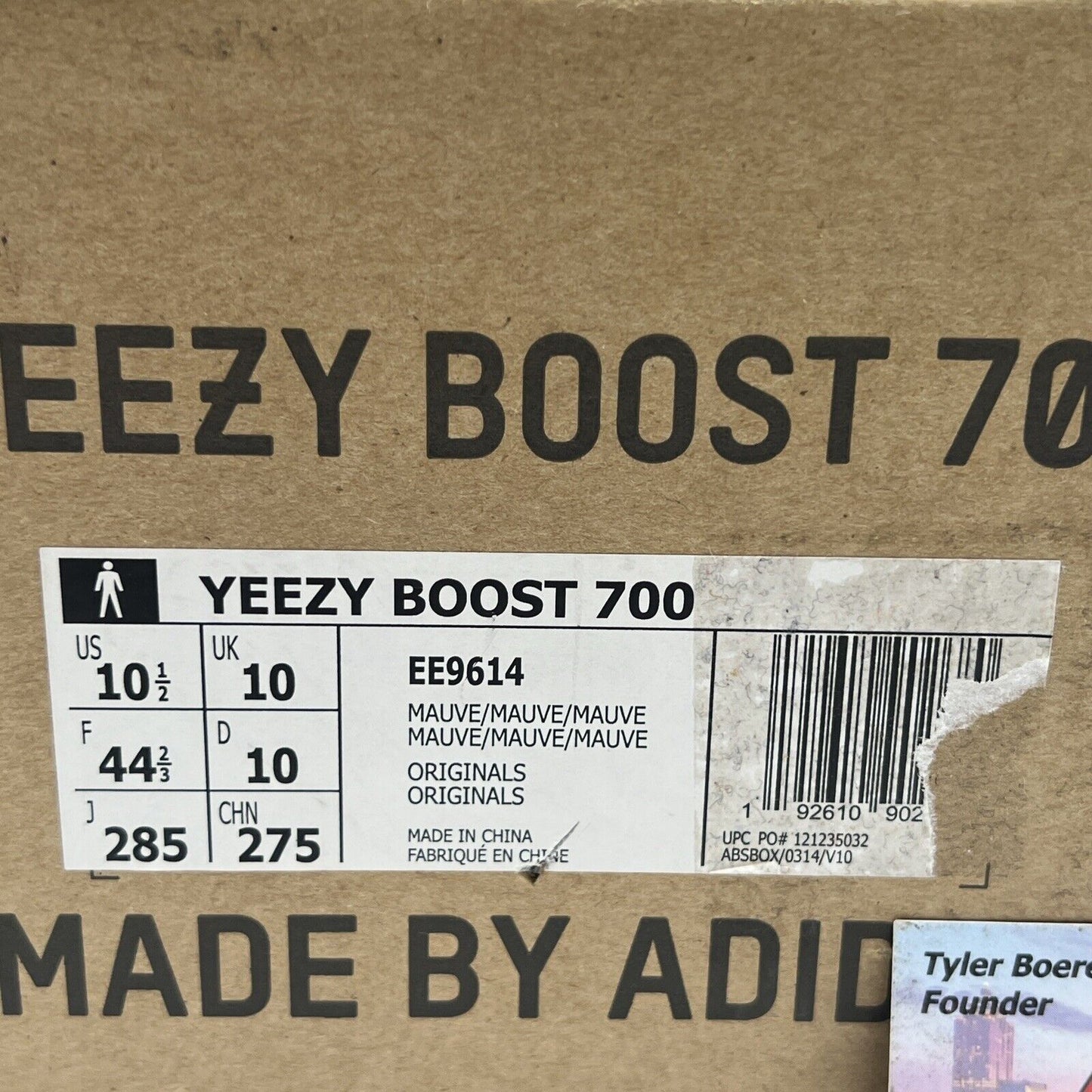 Size 10.5 - adidas Yeezy Boost 700 V1 Mauve (EE9614)