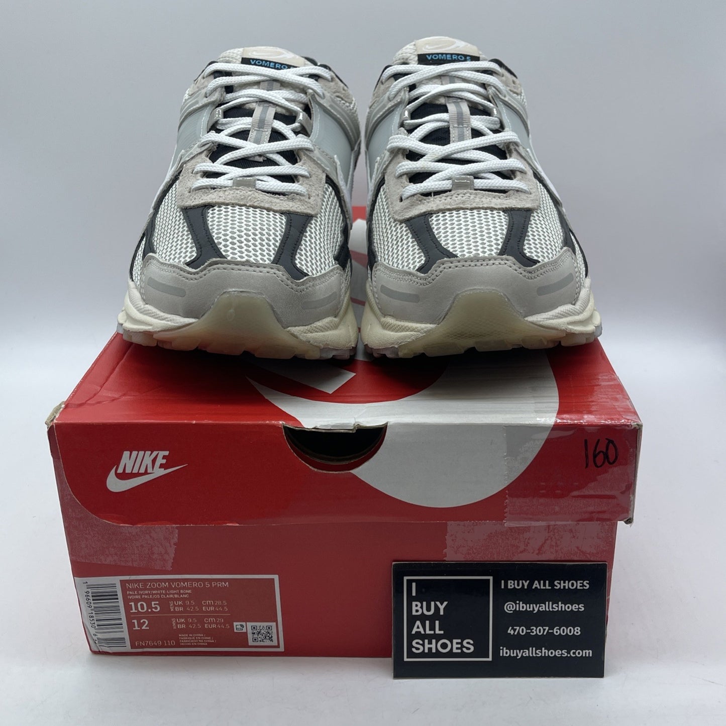 Size 10.5 - Nike Air Zoom Vomero 5 Supersonic Grey Suede Leather (FN7649-110)