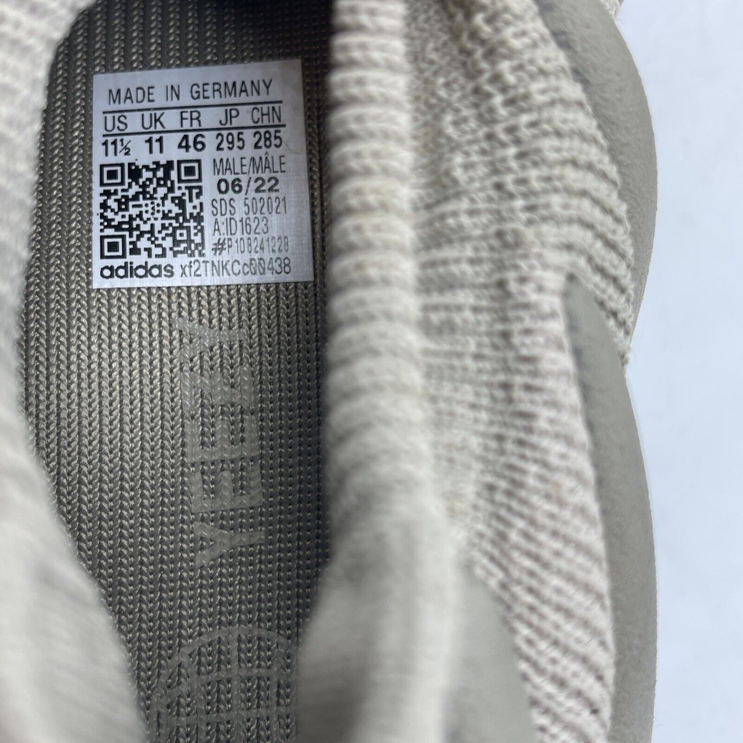 Size 11.5 - Adidas Yeezy 450 Stone Flax Brown Suede Rubber (ID1623)