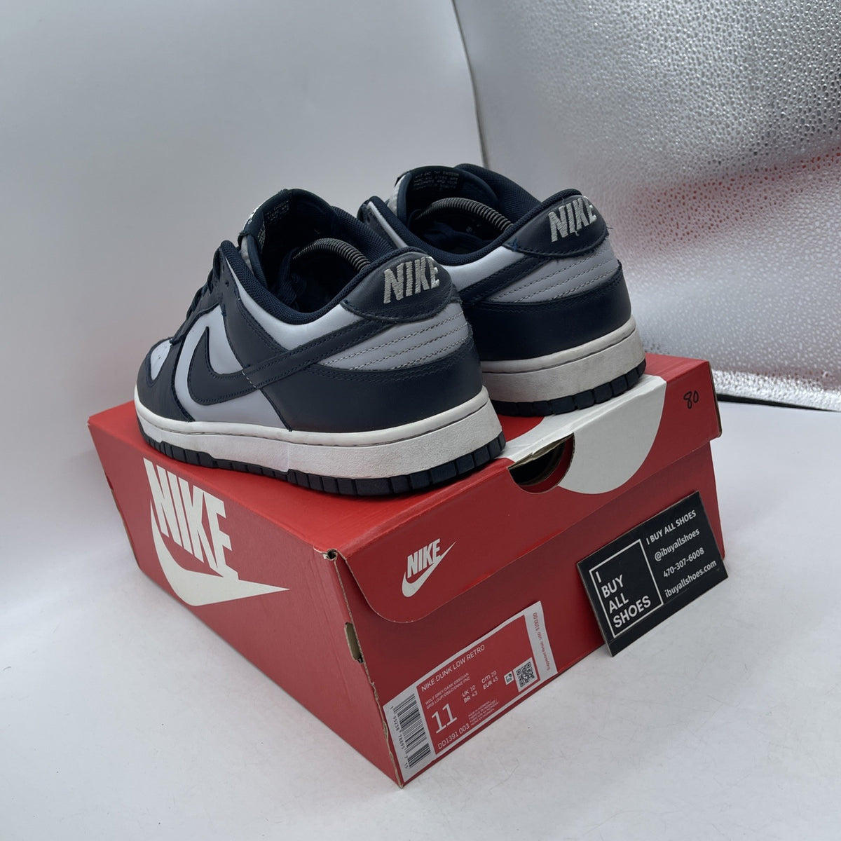 Size 11 - Nike Dunk Low Georgetown (DD1391-003)