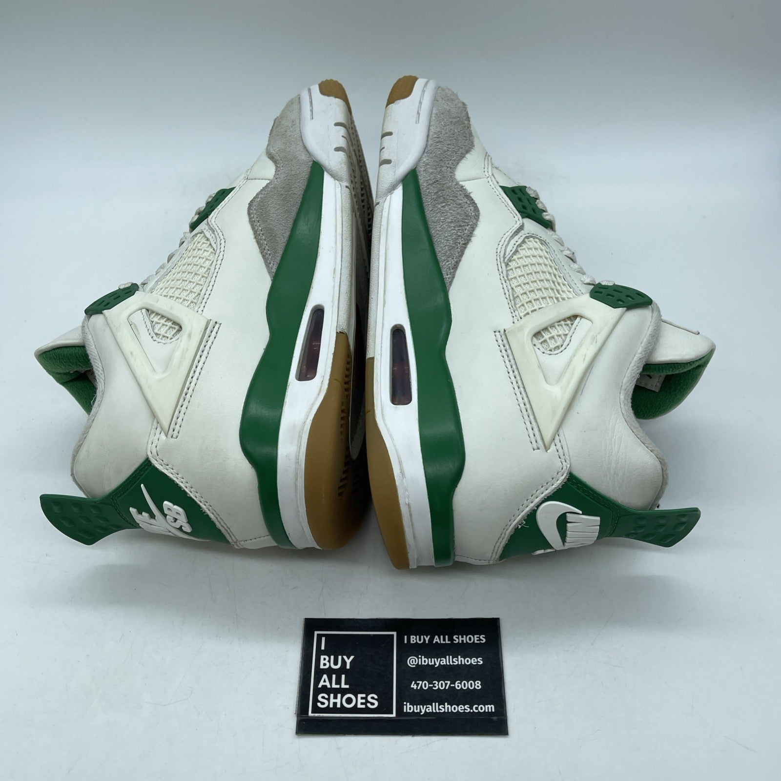 Size 8 - Jordan 4 Retro SP x Nike SB Mid Pine Green Grey White (DR5415-103)