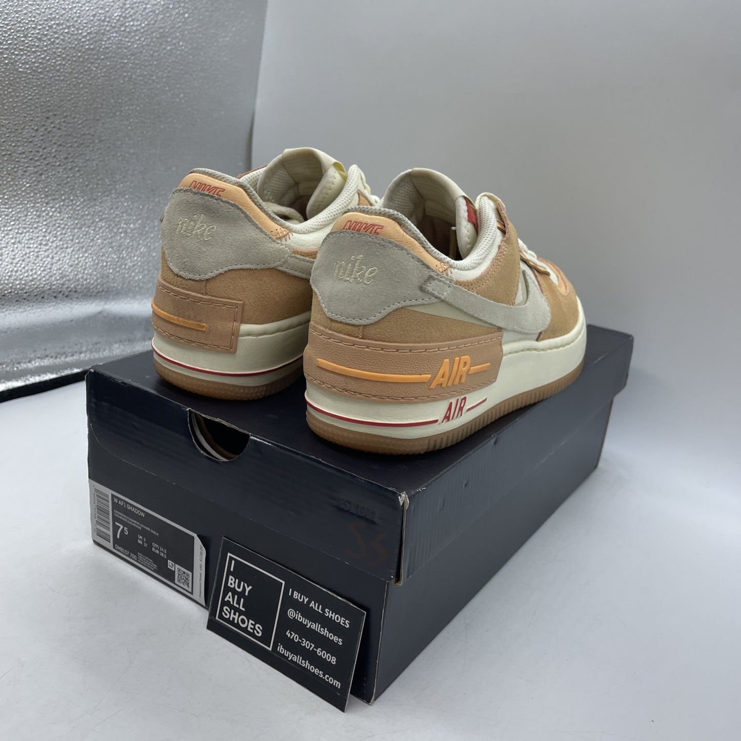 Size 7.5W - Nike Air Force 1 Shadow Sisterhood (DM8157-700)