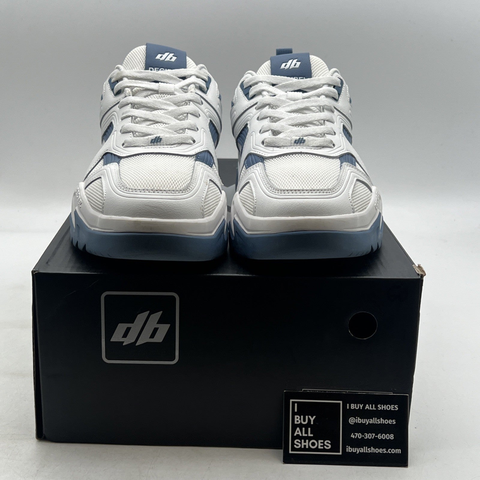Size 10 - Decibel Vol-01 Blue/White New