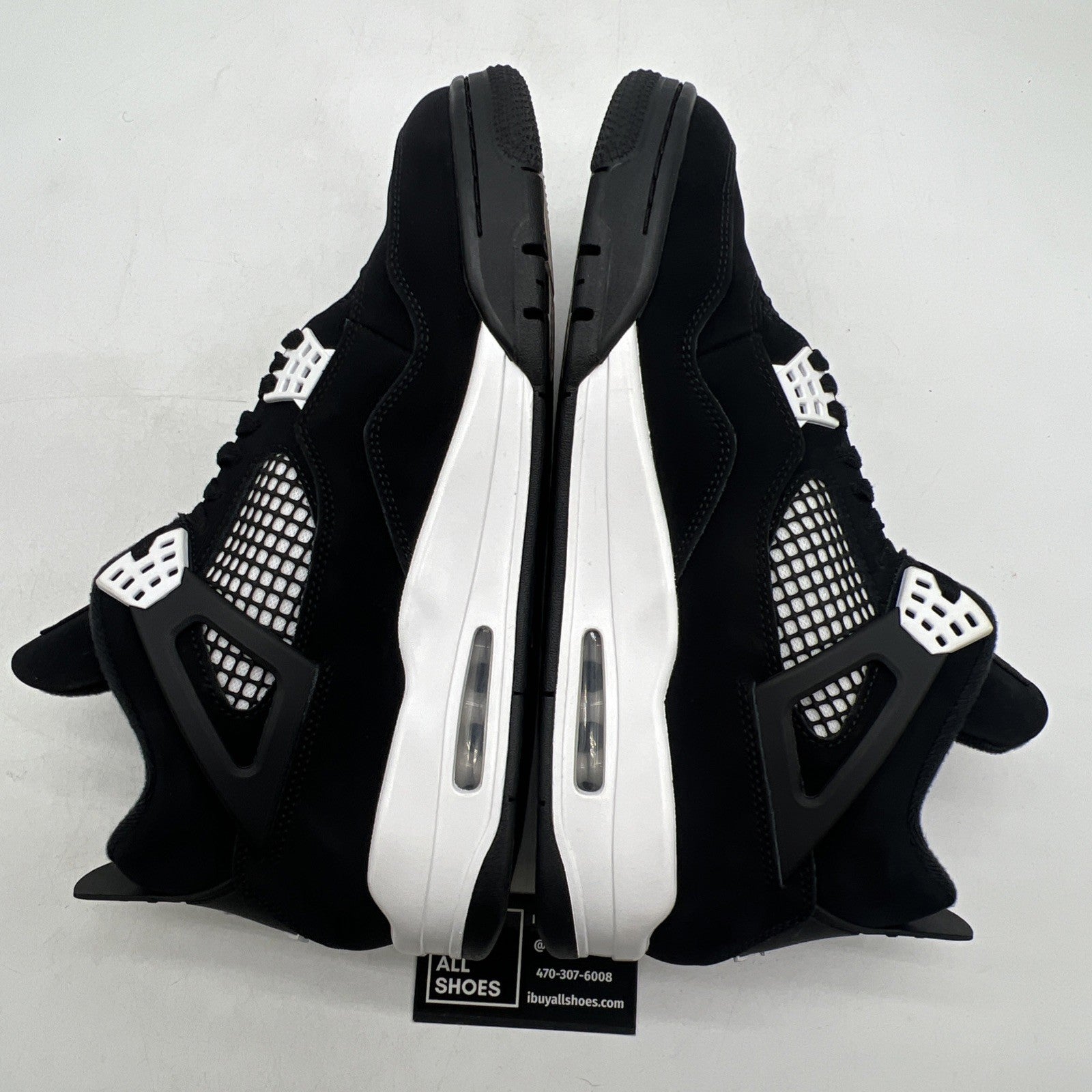 Size 12 - Air Jordan 4 Retro White Thunder (FQ8138-001)