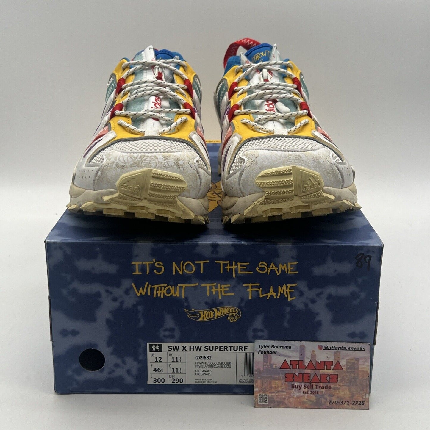 Size 12 - Adidas Superturf x Sean Wotherspoon x Hot Wheels (GX9682)