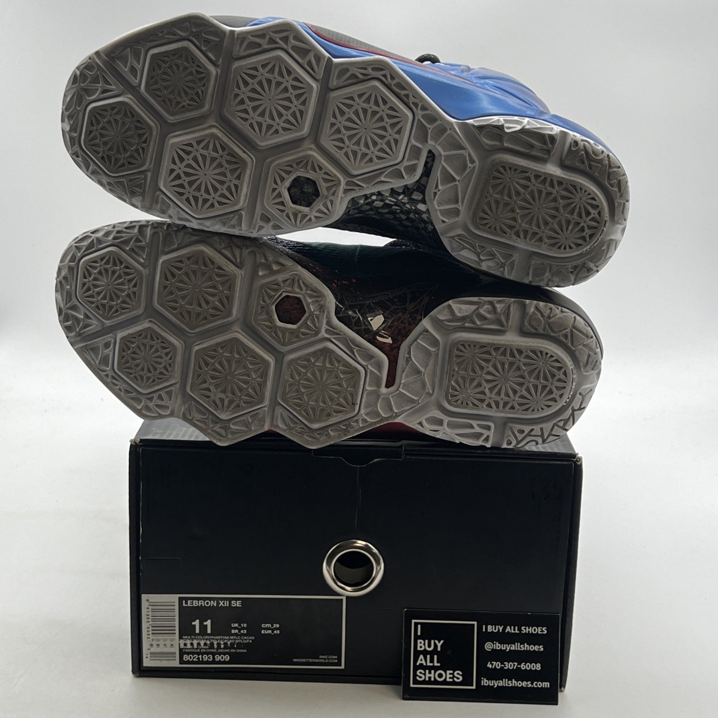 Size 11 - Nike LeBron 12 SE What The (802193-909)