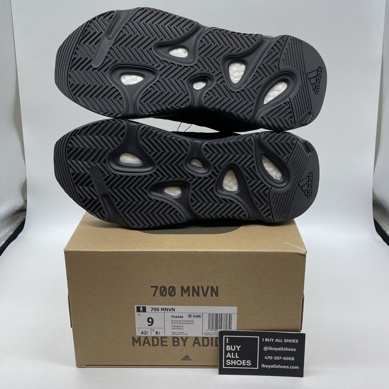 Size 9 - adidas Yeezy Boost 700 MNVN Triple Black
