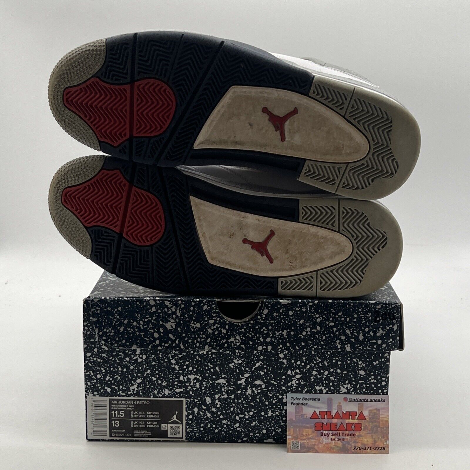 Size 11.5 - Air Jordan 4 Retro Mid Midnight Navy (DH6927-140)