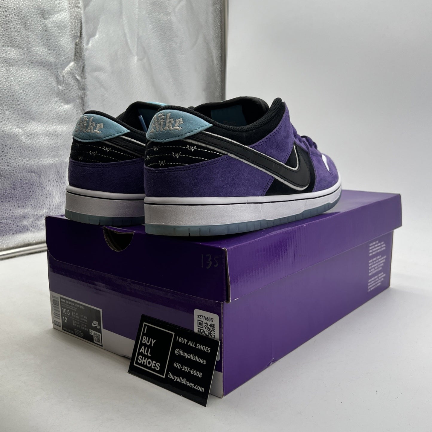 Size 10.5 - Nike Hayley Wilson x Dunk SB Low Court Purple (HJ0513-500)