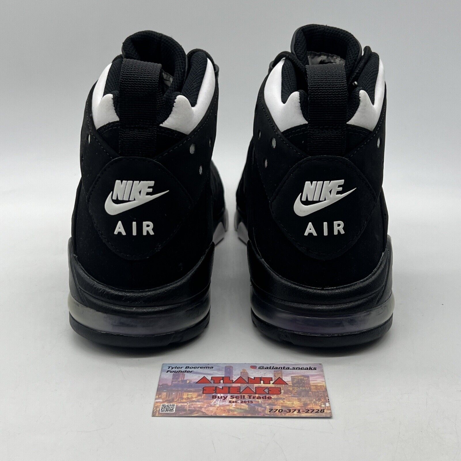 Size 10 - Nike Air Max 2 CB 94 2015 Black Purple Black White Suede (305440-006)