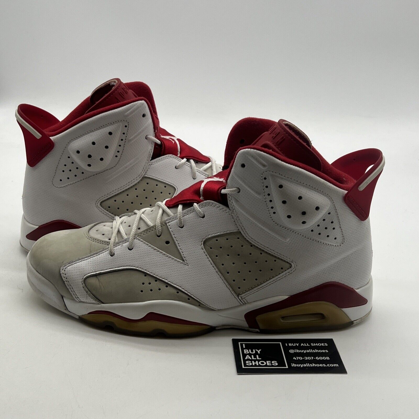 Size 13 - Air Jordan 6 Retro Alternate (384664-113)