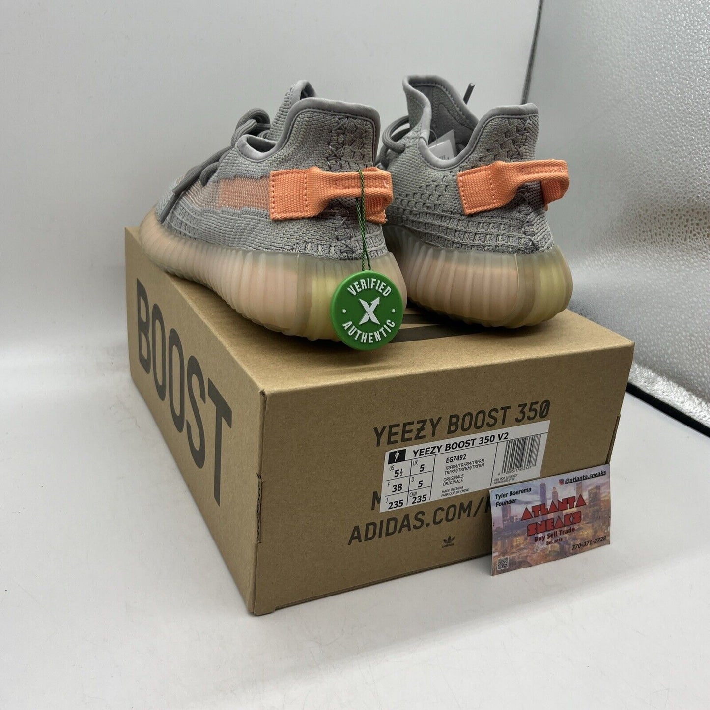 Size 5.5 - adidas Yeezy Boost 350 V2 True Form Brand New Og All