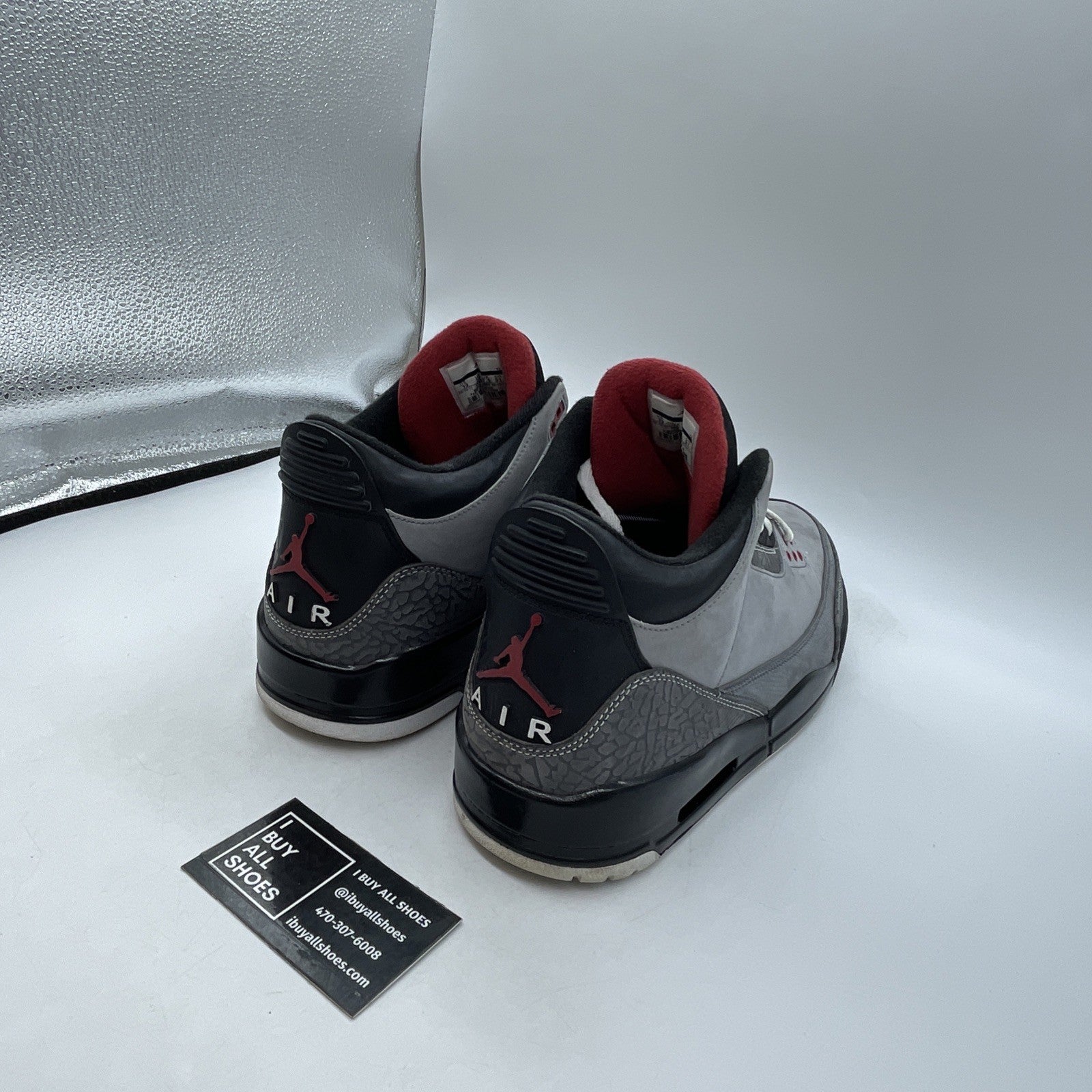 Size 13 - Air Jordan 3 Retro Stealth (136064-003)