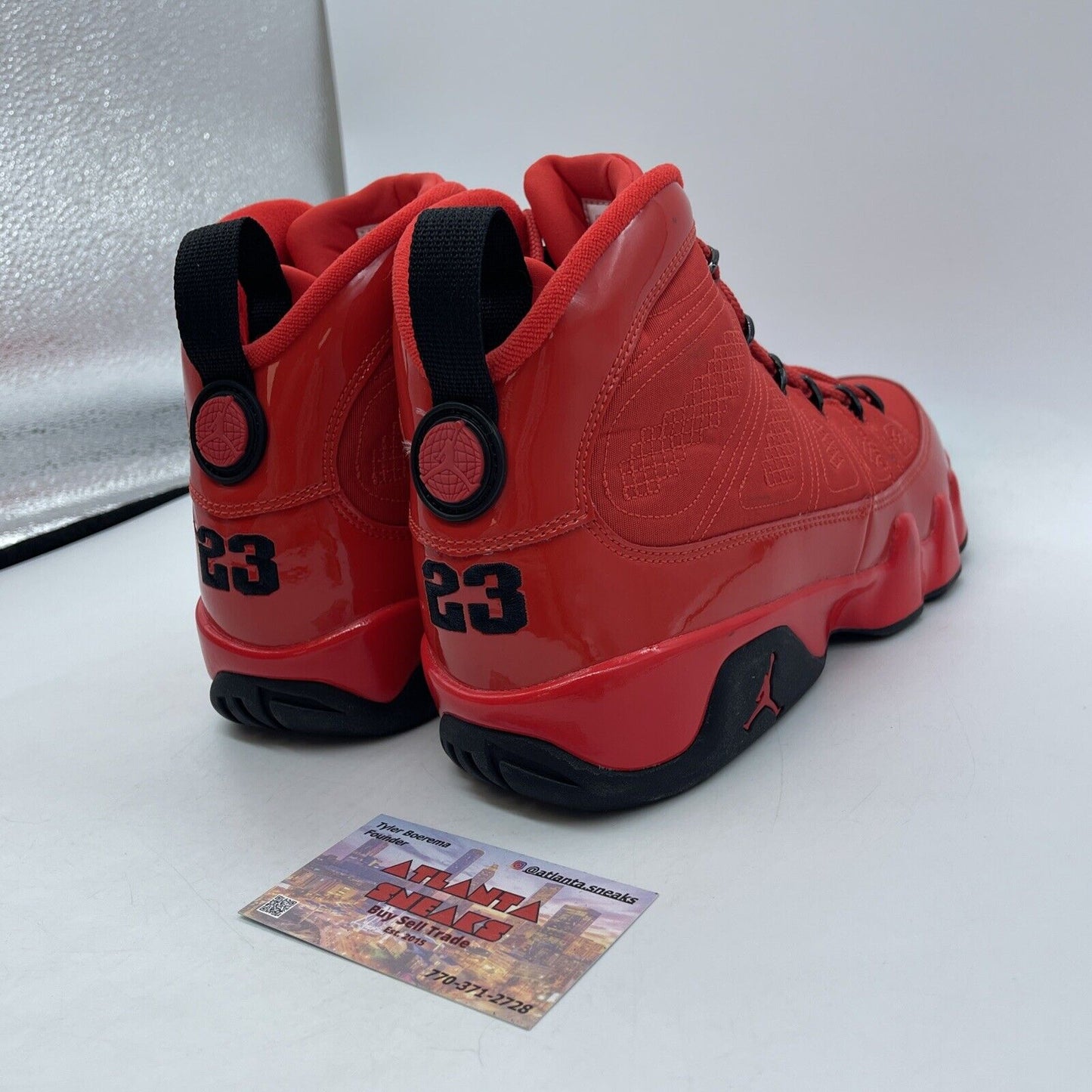 Size 8.5 - Jordan 9 Chile Red Black (CT8019-600)