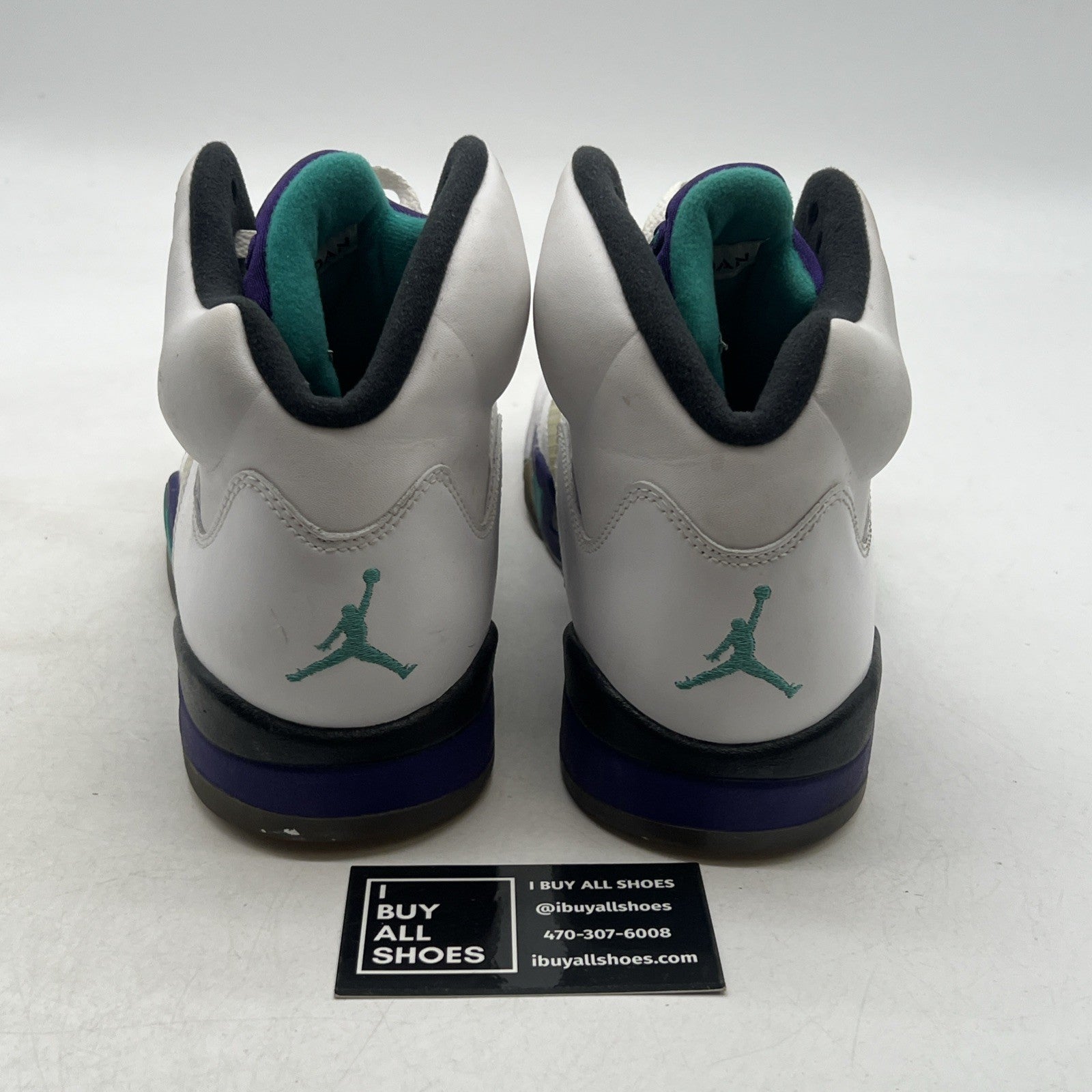 Size 10.5 - Air Jordan 5 Retro Grape 2013 (136027-108)