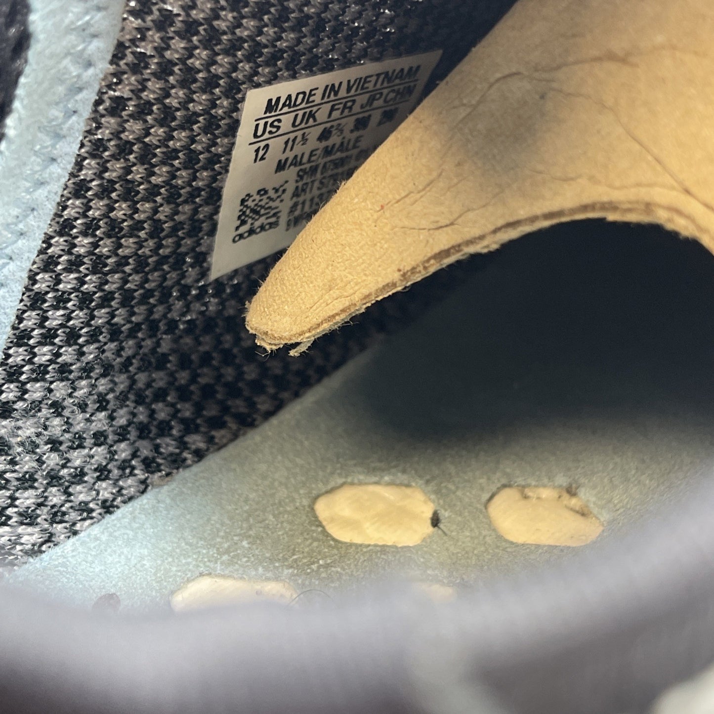 Size 12 - adidas NMD_R1 Clear Blue Grey Black Suede Leather (S79159)