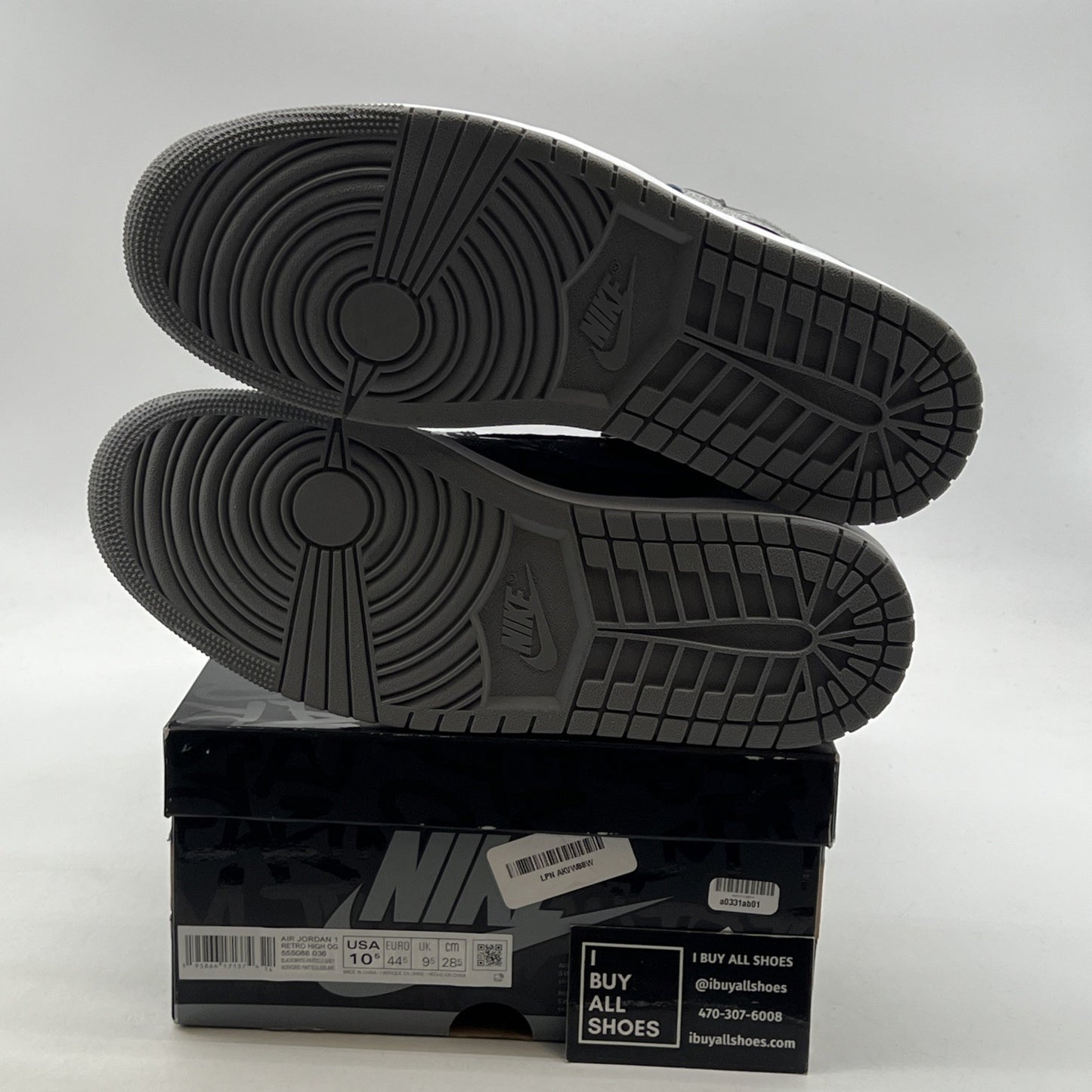Size 10.5 - Air Jordan 1 OG High Rebellionaire (555088-036)