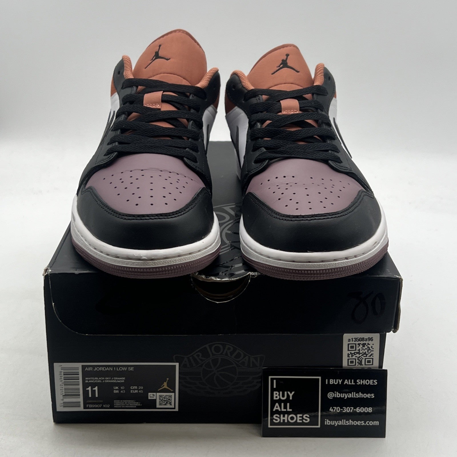 Size 11 - Air Jordan 1 SE Low Sky J Mauve (FB9907-102)