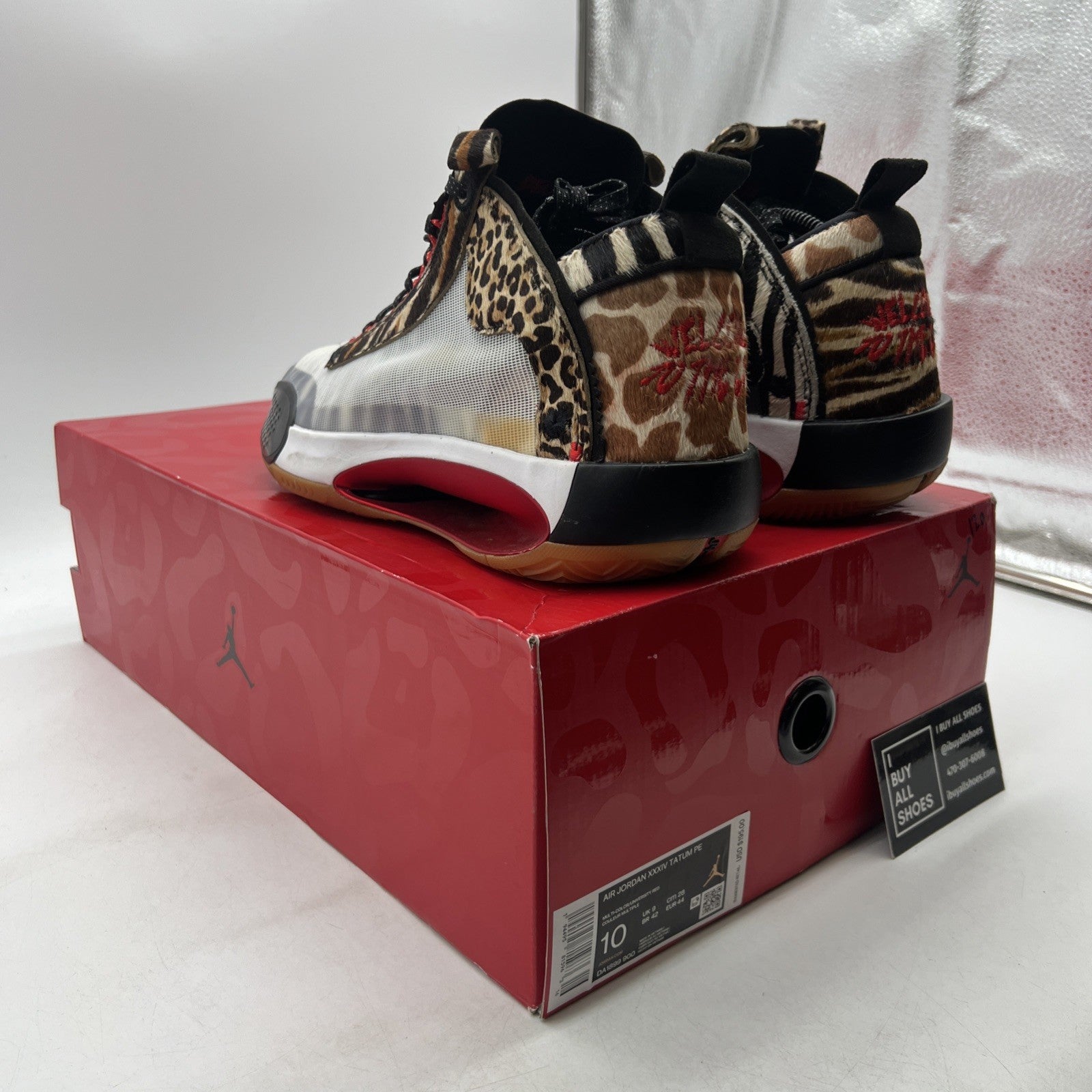 Size 10 - Jayson Tatum x Air Jordan 34 Welcome To The Zoo (DA1899-900)