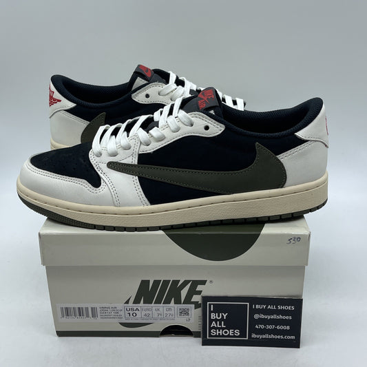 Size 10W - Air Jordan 1 Retro OG x Travis Scott Low Olive
