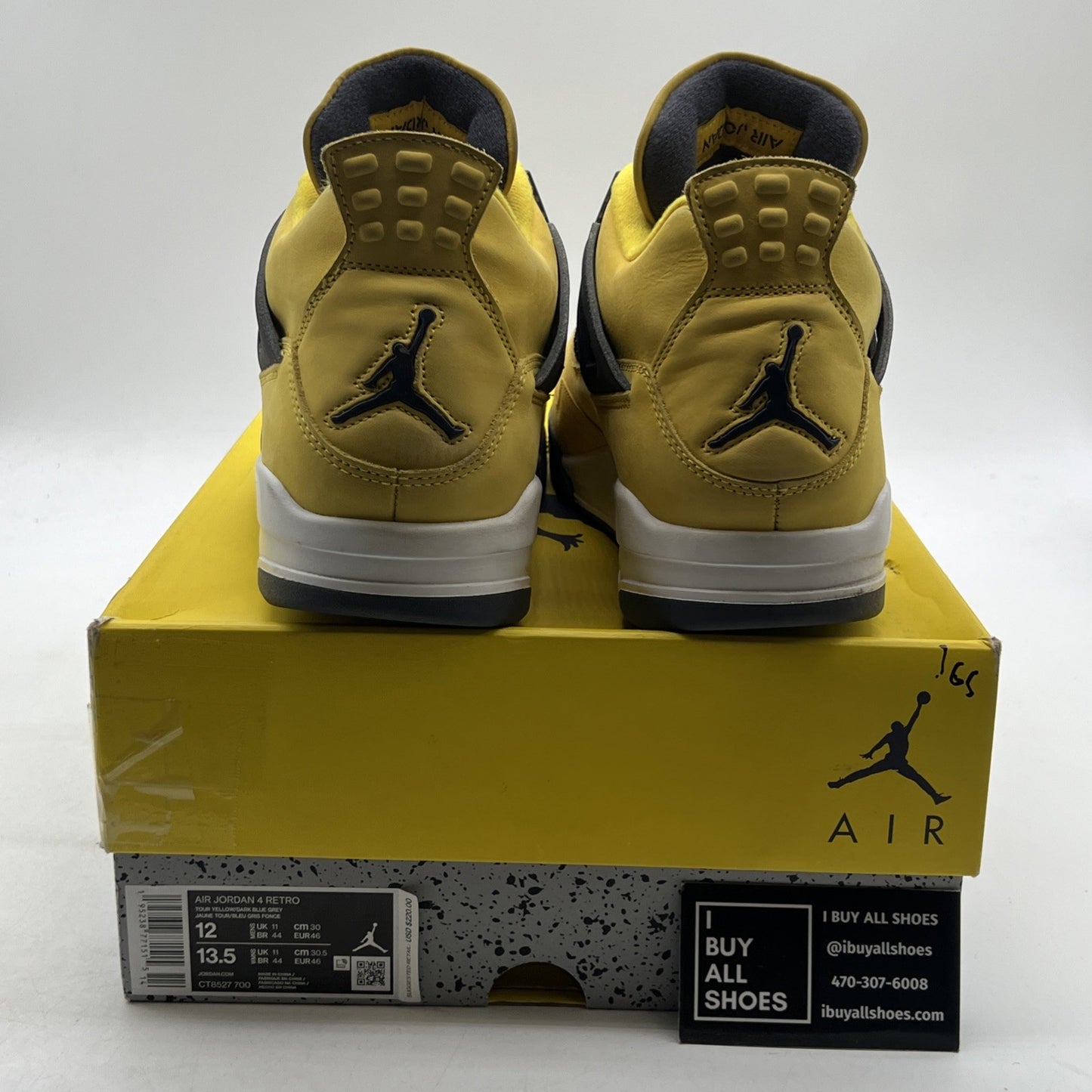 Size 12 - Air Jordan 4 Retro Mid Lightning (CT8527-700)