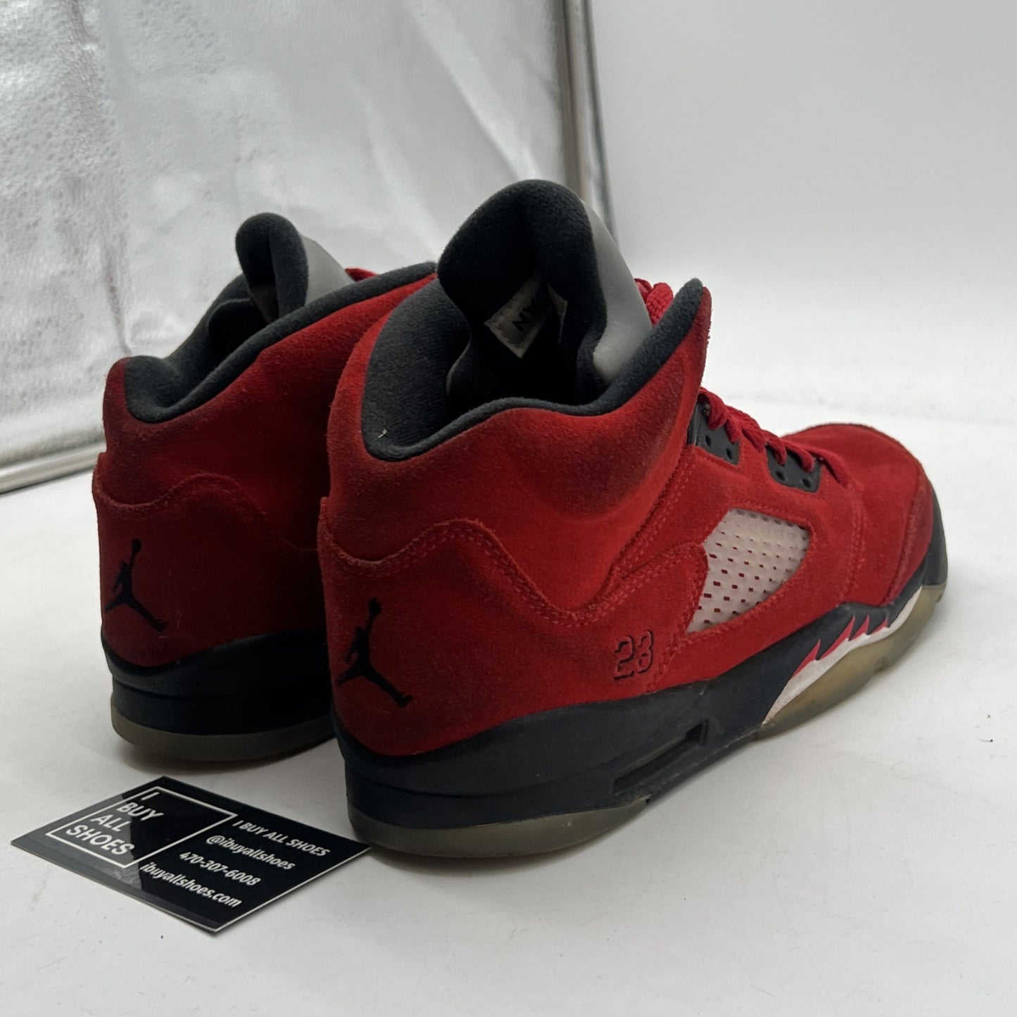 Size 7Y - Air Jordan 5 Retro Mid Raging Bull (440888-600)