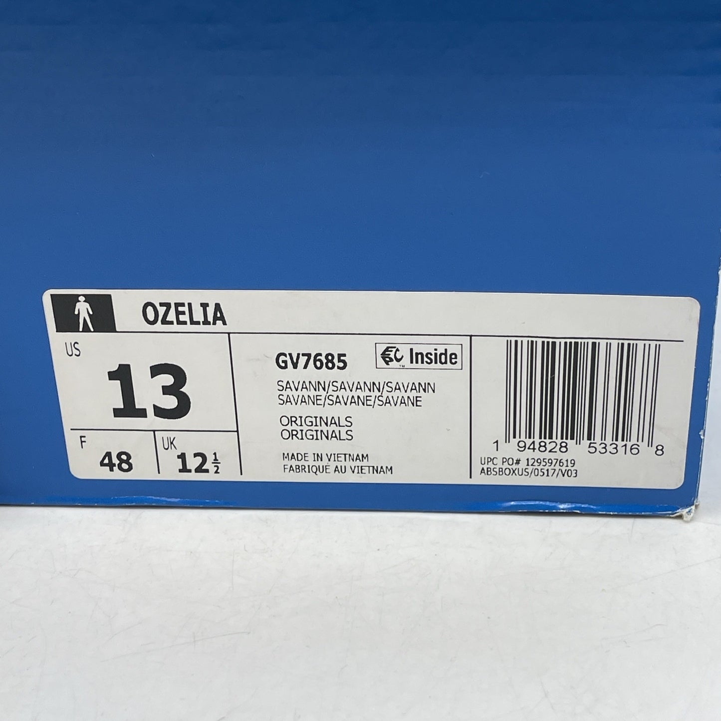 Size 13 - Adidas Ozelia Savanna (GV7685)