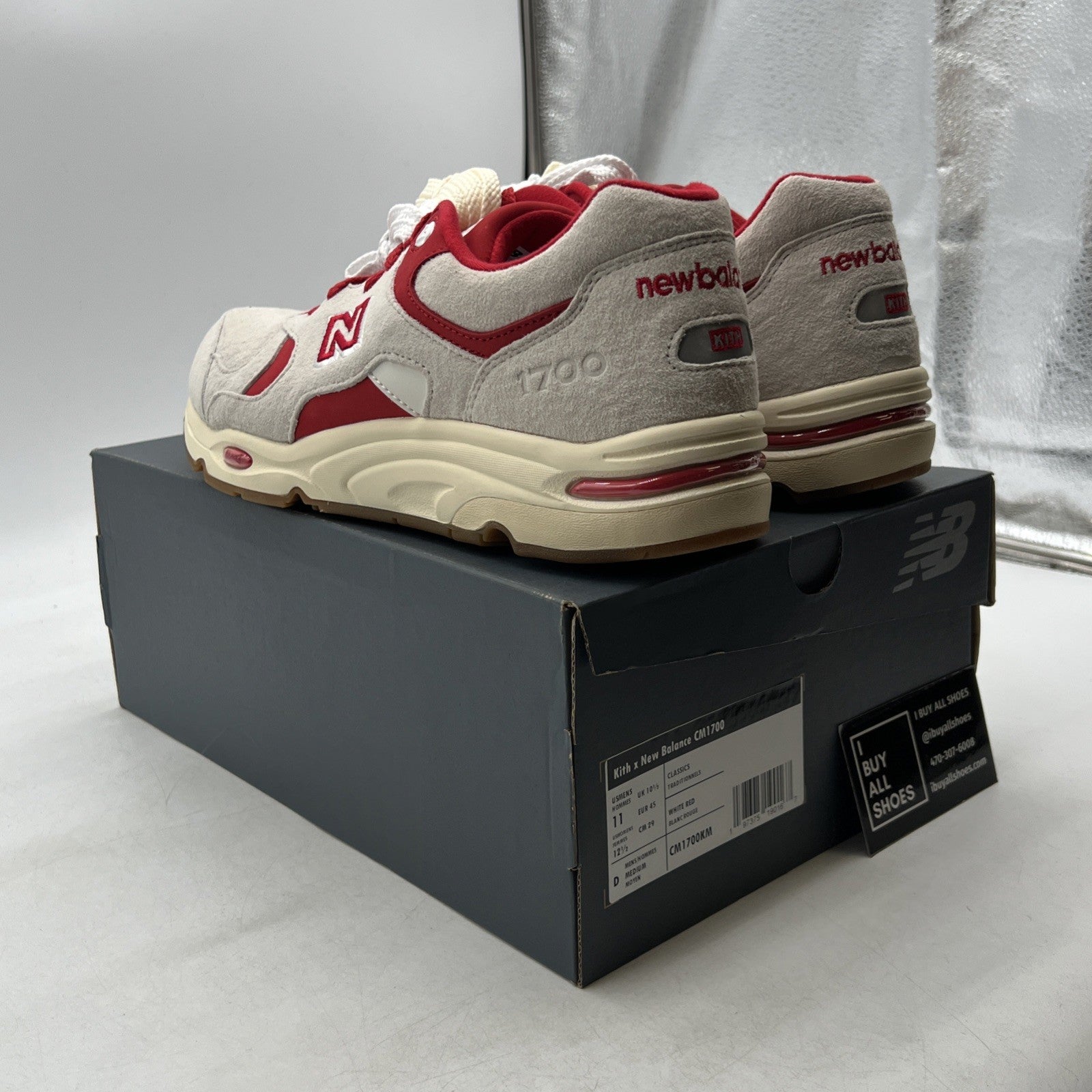 Size 11 - Kith x New Balance 1700 Canada Pack - Marshmallow (CM1700KM)