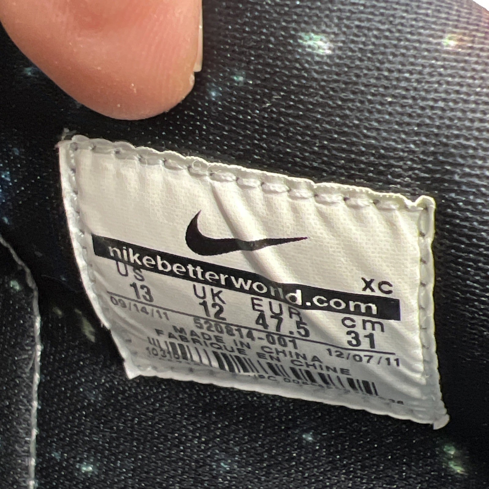 Size 13 - Nike Zoom KD 4 2012 All Star - Galaxy (520814-001)