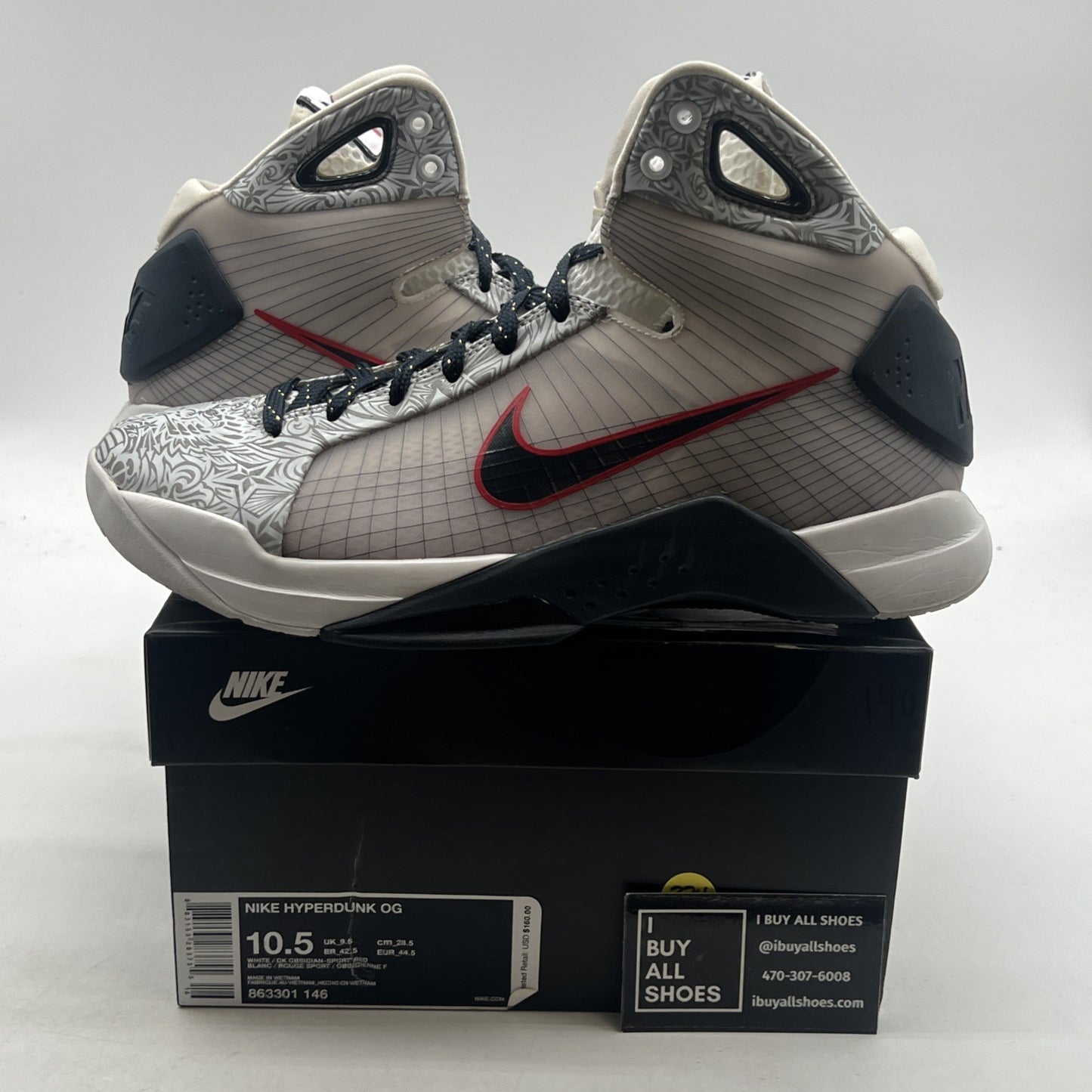 Size 10.5 - Nike Hyperdunk OG 2016 United We Rise (863301-146)